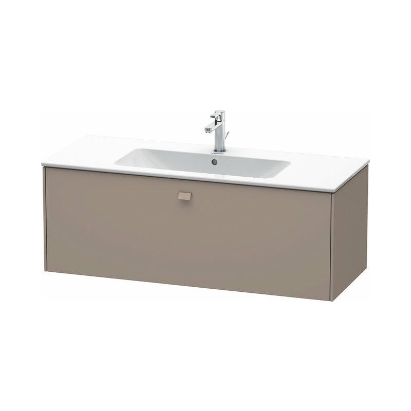 

Duravit Brioso Neceser de pared 122,0 x 47,9 cm, 1 extraíble, para lavabo ME by Starck 233612, Color (frente/cuerpo): Basalto mate Decor, Mango