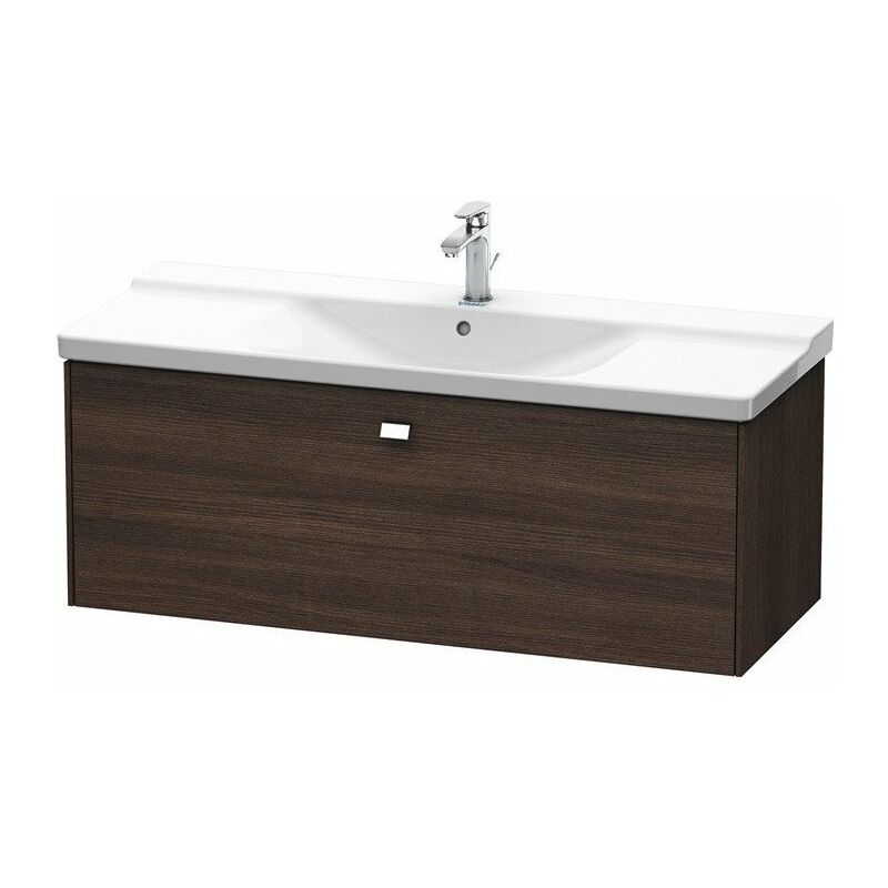 

Duravit - Mueble bajo lavabo BRIOSO tirador cromado 450x1220x479mm castaño