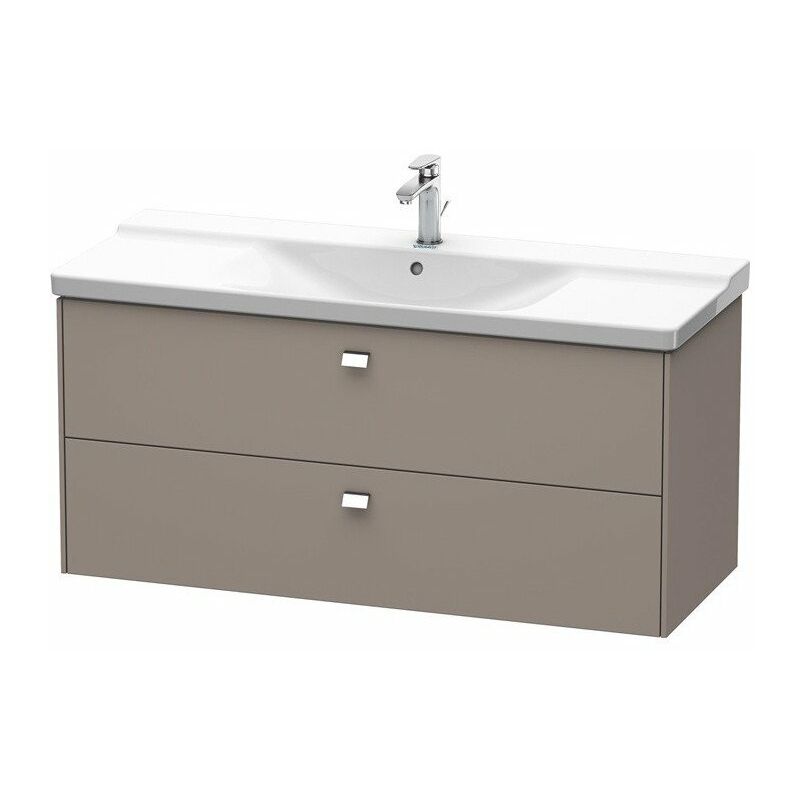 

Duravit - Mueble bajo lavabo BRIOSO tirador cromado 561x1220x479mm basalto mate