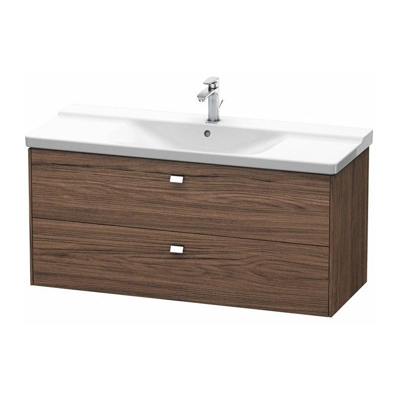 

Duravit - BRIOSO Mueble de baño Griffe cromo 561x1220x479mm nogal oscuro