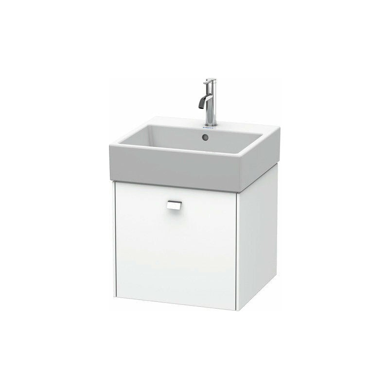 

Duravit Brioso Neceser de pared 48,4 x 45,9 cm, 1 extraíble, para lavabo Vero Air 235050, Color (frente/cuerpo): Decoración blanco mate, mango