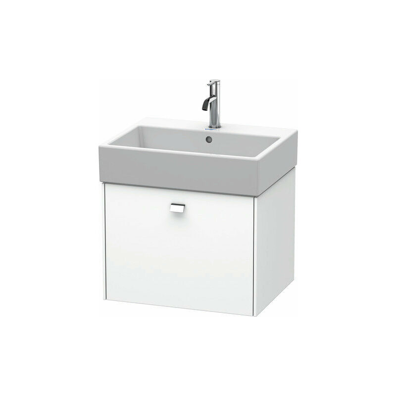 

Duravit Brioso Neceser de pared 58,4 x 45,9 cm, 1 extraíble, para lavabo Vero Air 235060, Color (frente/cuerpo): Decoración blanco mate, mango