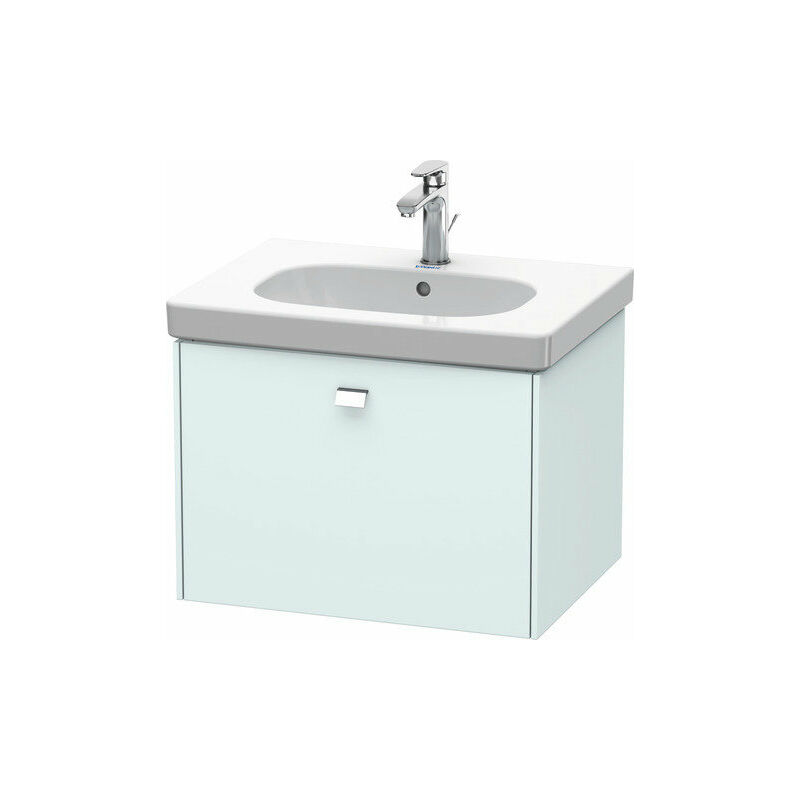 

Duravit Brioso Neceser de pared 62,0 x 46,9 cm, 1 cajón, para lavabo D-Código 034265, Color (frente/cuerpo): Decoración azul claro mate, mango