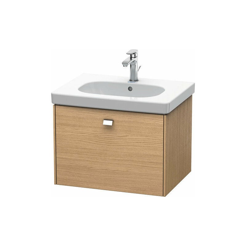 

Duravit Brioso Neceser de pared 62,0 x 46,9 cm, 1 cajón, para lavabo D-Código 034265, Color (frente/cuerpo): Roble europeo, mango cromado