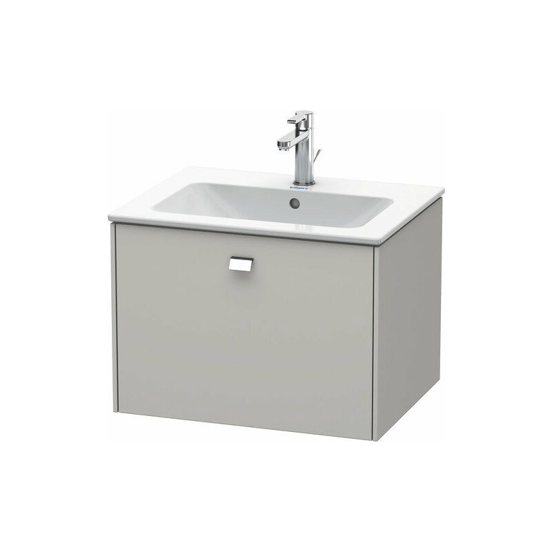 

Duravit Brioso Neceser de pared 62,0 x 47,9 cm, 1 extraíble, para lavabo ME by Starck 233663, Color (frente/cuerpo): Gris hormigón Decoración mate,