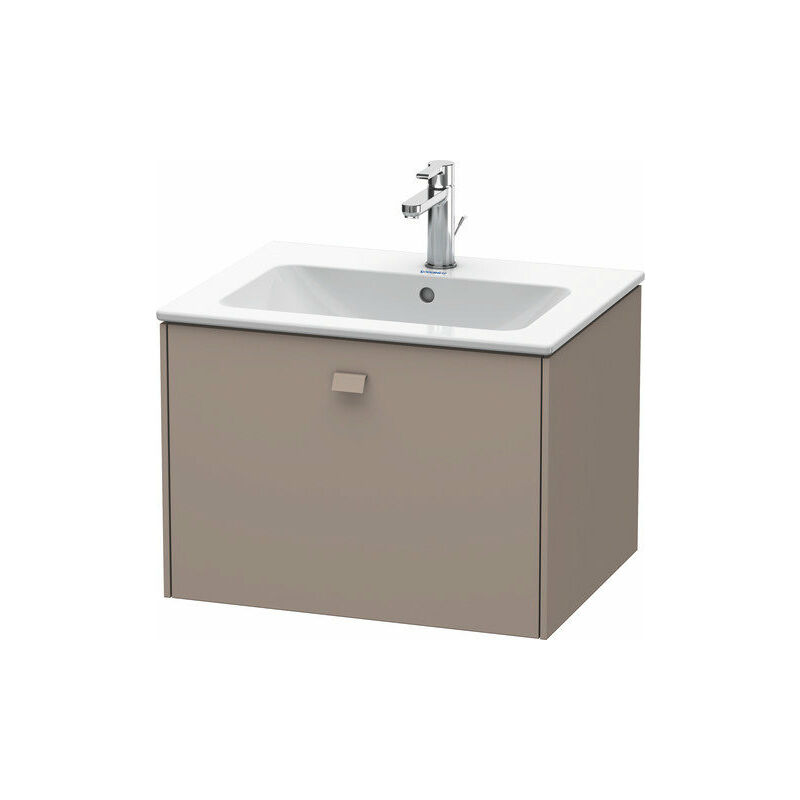 

Duravit Brioso Neceser de pared 62,0 x 47,9 cm, 1 extraíble, para lavabo ME by Starck 233663, Color (frente/cuerpo): Basalto mate Decor, Mango