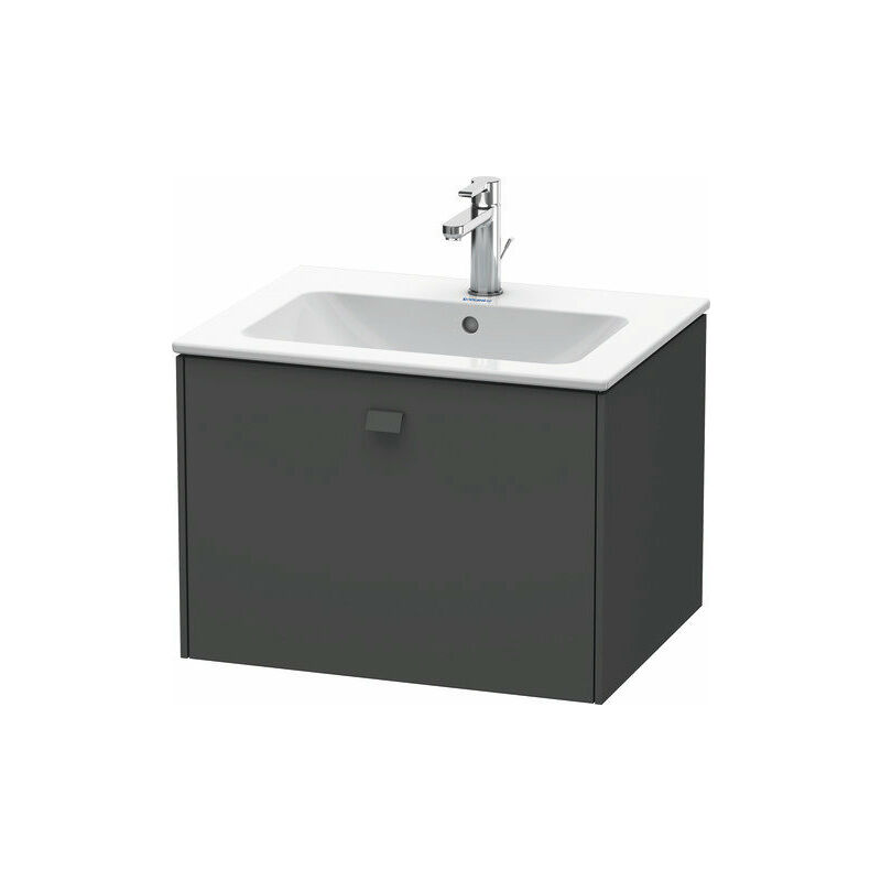 

Duravit Brioso Neceser de pared 62,0 x 47,9 cm, 1 extraíble, para lavabo ME by Starck 233663, Color (frente/cuerpo): Grafito mate decorativo, mango
