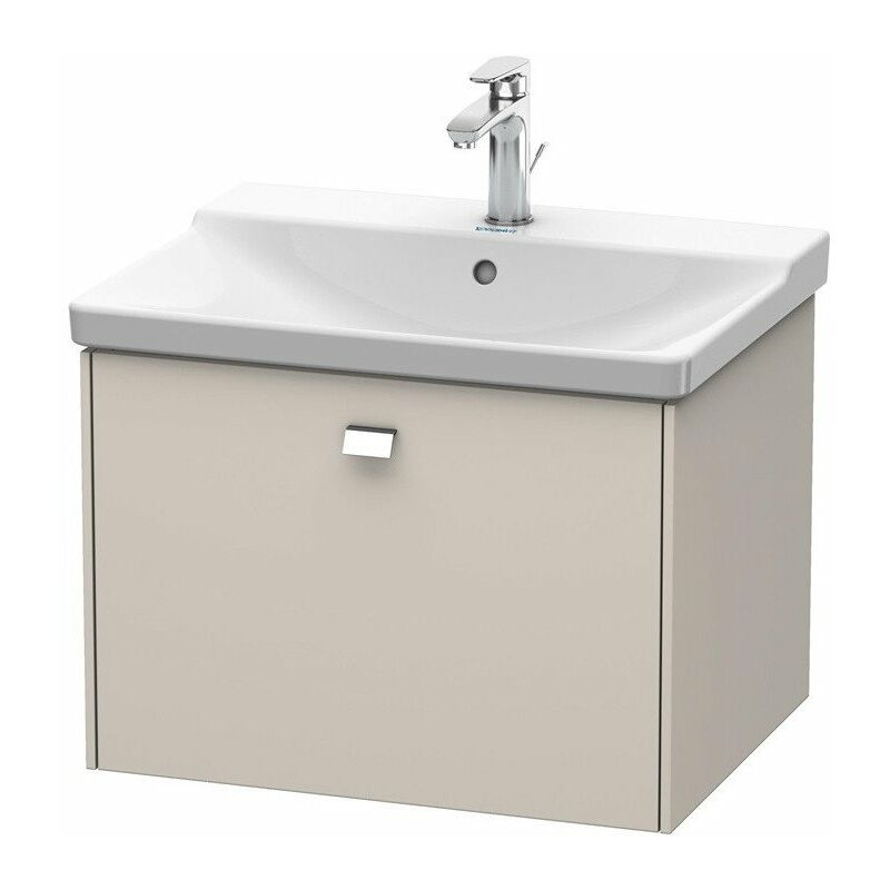 

Duravit - Mueble bajo lavabo BRIOSO tirador cromado 450x620x479mm taupe
