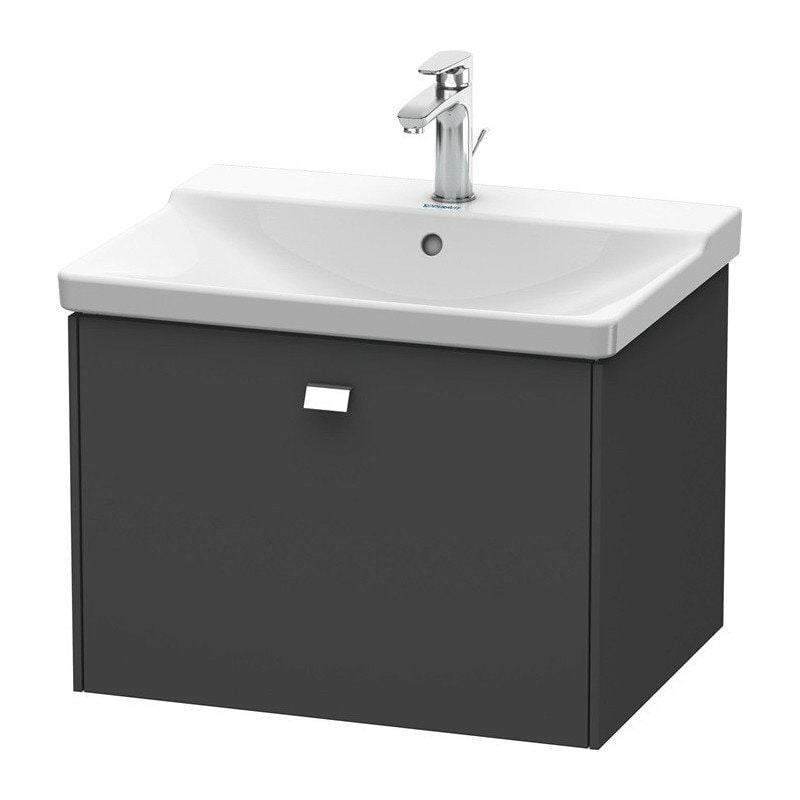 

Duravit - Mueble bajo lavabo BRIOSO tirador cromado 450x620x479mm grafito mate