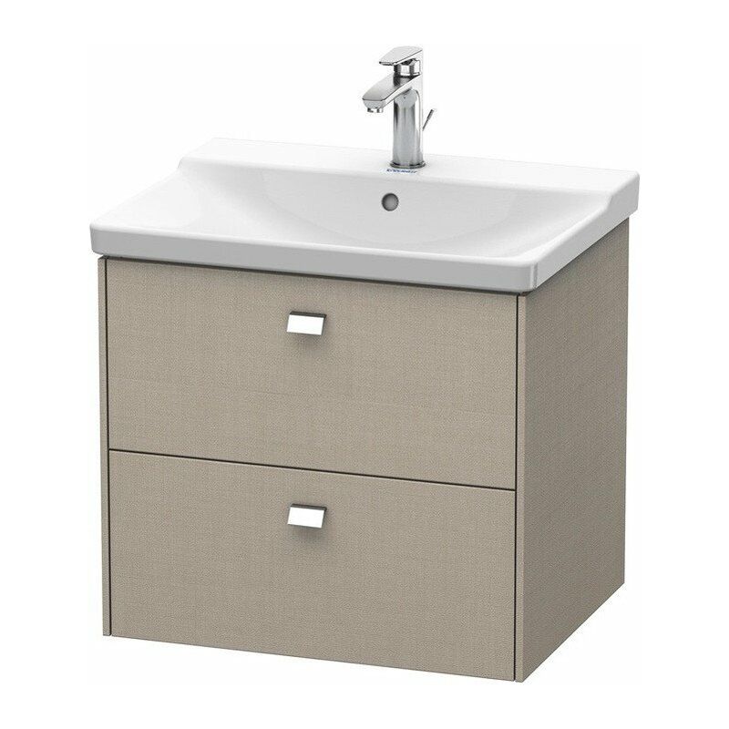 

Duravit - Mueble bajo lavabo BRIOSO tirador cromado 561x620x479mm lino