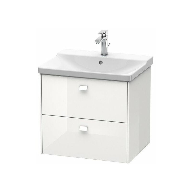 

Duravit - BRIOSO Mueble de baño Griffe cromo 561x620x479mm nogal natural