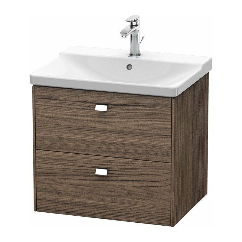 

Duravit - BRIOSO Mueble de baño Griffe cromo 561x620x479mm nogal oscuro
