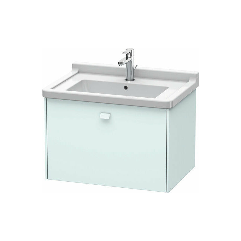 

Duravit Brioso Neceser de pared 67,0 x 46,9 cm, 1 extraíble, para lavabo Starck 3 030470, Color (frente/cuerpo): Azul claro Decoración mate, mango