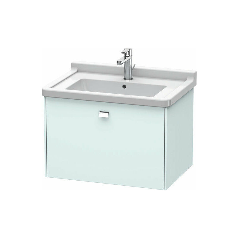

Duravit Brioso Neceser de pared 67,0 x 46,9 cm, 1 extraíble, para lavabo Starck 3 030470, Color (frente/cuerpo): Decoración azul claro mate, mango