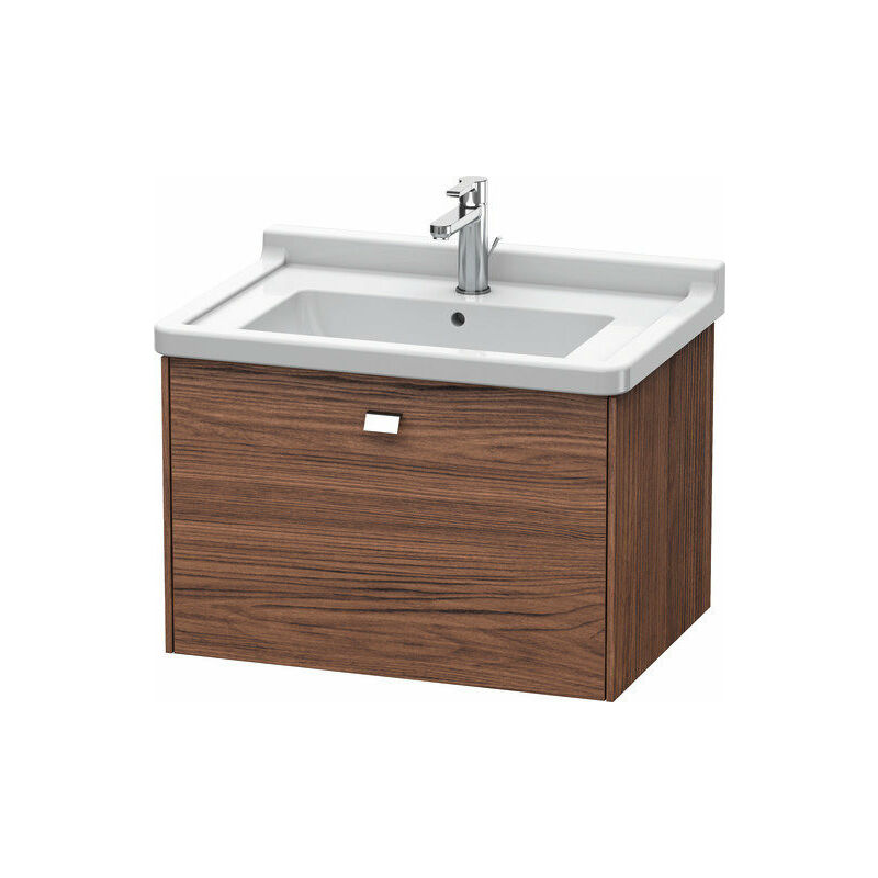 

Duravit Brioso Neceser de pared 67,0 x 46,9 cm, 1 extraíble, para lavabo Starck 3 030470, Color (frente/cuerpo): nogal oscuro, mango cromado