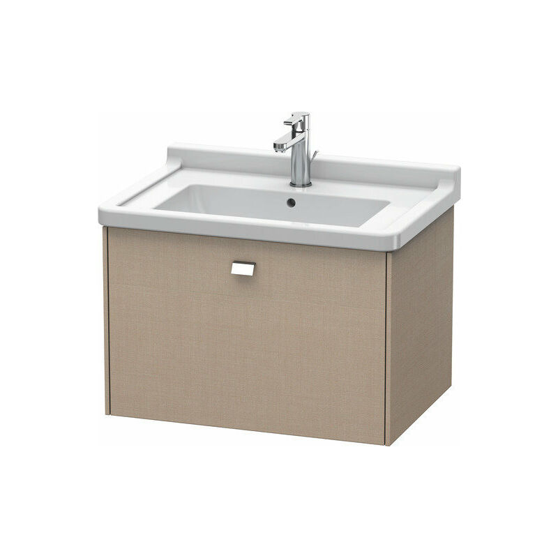 

Duravit Brioso Neceser de pared 67,0 x 46,9 cm, 1 extraíble, para lavabo Starck 3 030470, Color (frente/cuerpo): Decoración lino, mango cromado