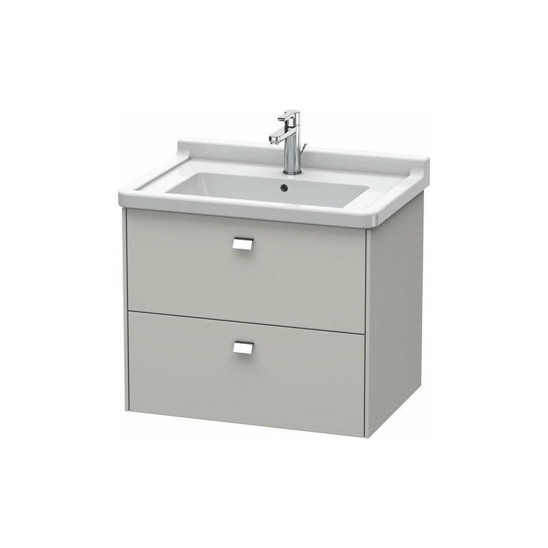 

Duravit Brioso Neceser de pared 67,0 x 46,9 cm, con 2 cajones, incl. hueco para sifón y delantal, para lavabo Starck 3 030470, Color (frente/cuerpo):