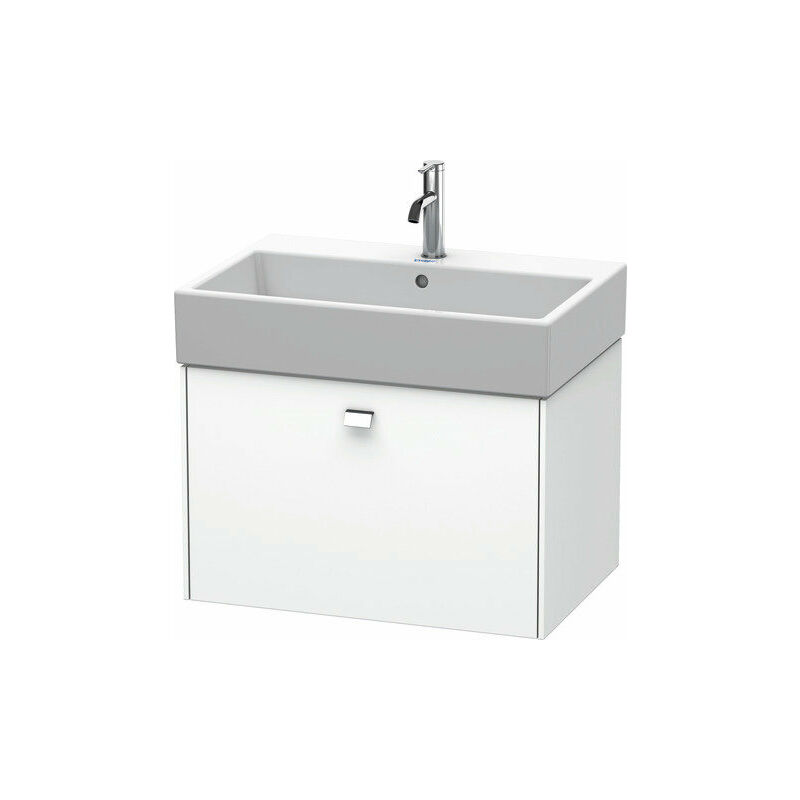 

Duravit Brioso Neceser de pared 68,4 x 45,9 cm, 1 extraíble, para lavabo Vero Air 235070, Color (frente/cuerpo): Decoración blanco mate, mango