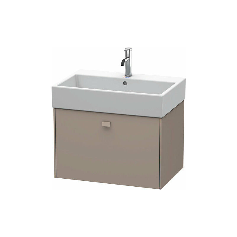 

Duravit Brioso Neceser de pared 68,4 x 45,9 cm, 1 extraíble, para lavabo Vero Air 235070, Color (frente/cuerpo): Basalto mate Decor, Mango Basalto