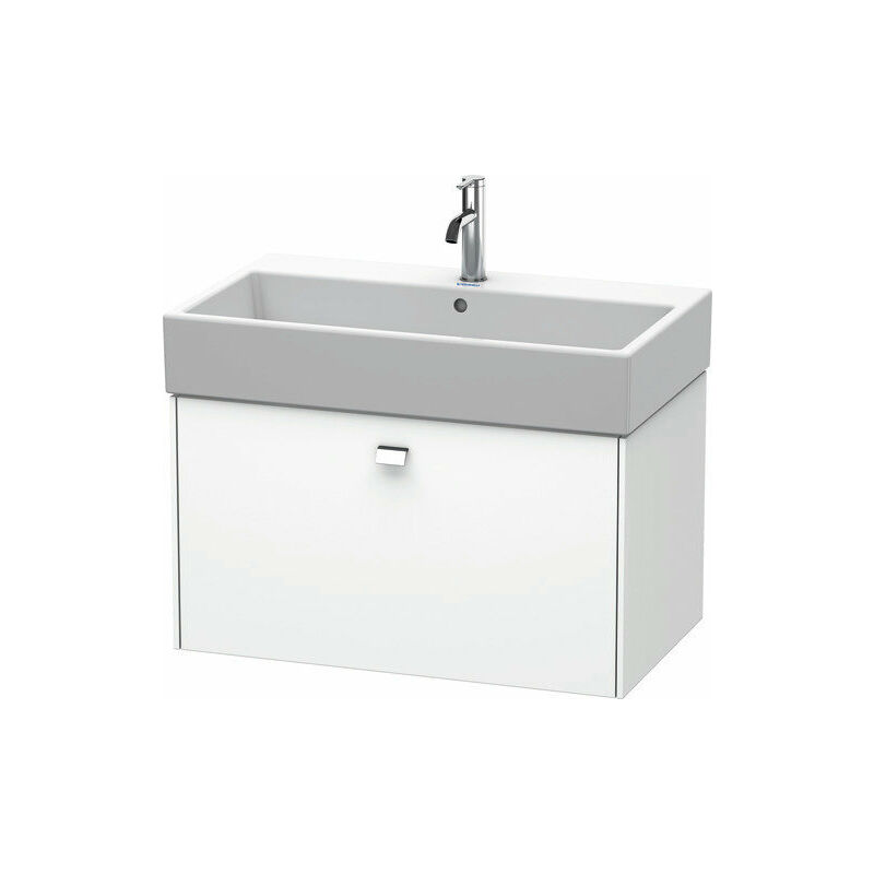 

Duravit Brioso Neceser de pared 78,4 x 45,9 cm, 1 extraíble, para lavabo Vero Air 235080, Color (frente/cuerpo): Decoración blanco mate, mango