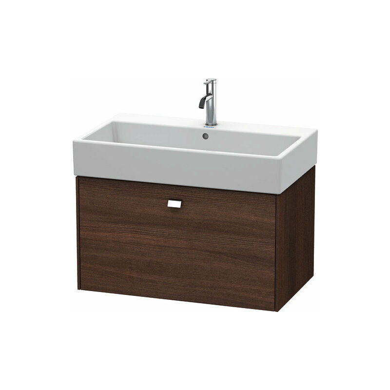 

Duravit Brioso Neceser de pared 78,4 x 45,9 cm, 1 extraíble, para lavabo Vero Air 235080, Color (frente/cuerpo): Decoración Castaño Oscuro, Mango