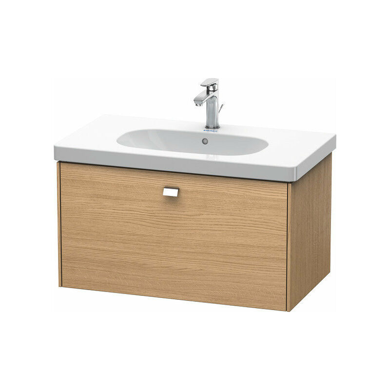 

Duravit Brioso Neceser de pared 82,0 x 46,9 cm, 1 cajón, para lavabo D-Código 034285, Color (frente/cuerpo): Roble europeo, mango cromado