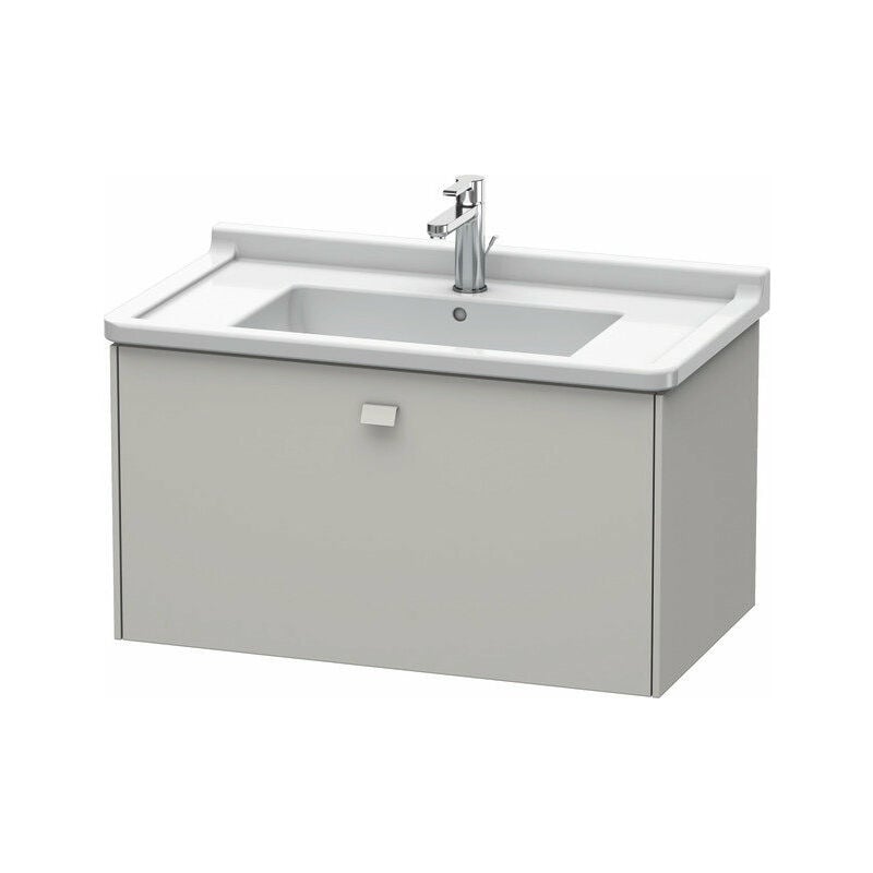 

Duravit Brioso Neceser de pared 82,0 x 46,9 cm, 1 extraíble, para lavabo Starck 3 030480, Color (frente/cuerpo): Concreto gris mate Decor, Manija