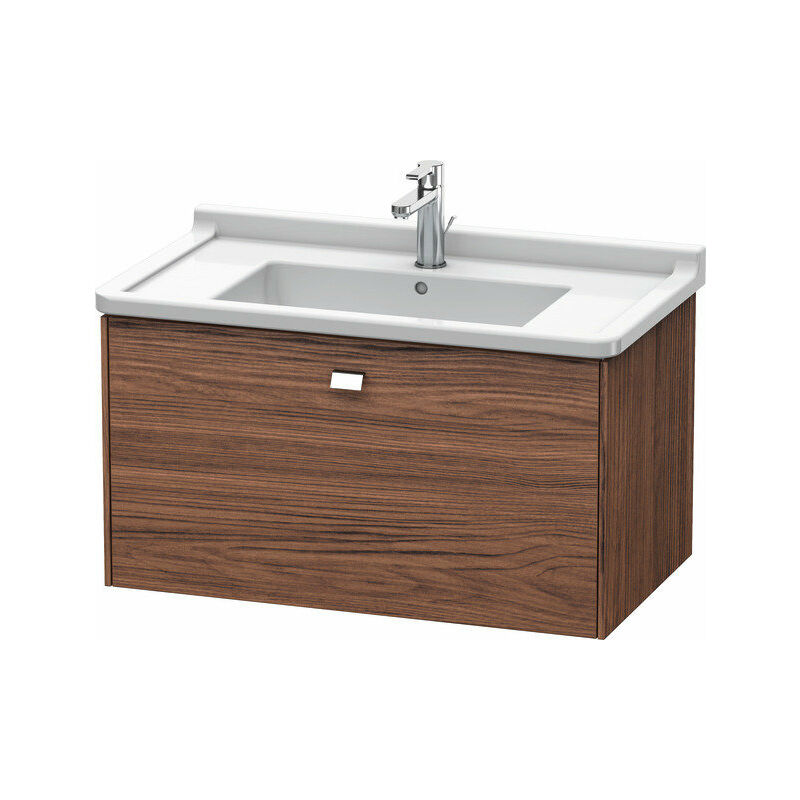 

Duravit Brioso Neceser de pared 82,0 x 46,9 cm, 1 extraíble, para lavabo Starck 3 030480, Color (frente/cuerpo): nogal oscuro, mango cromado