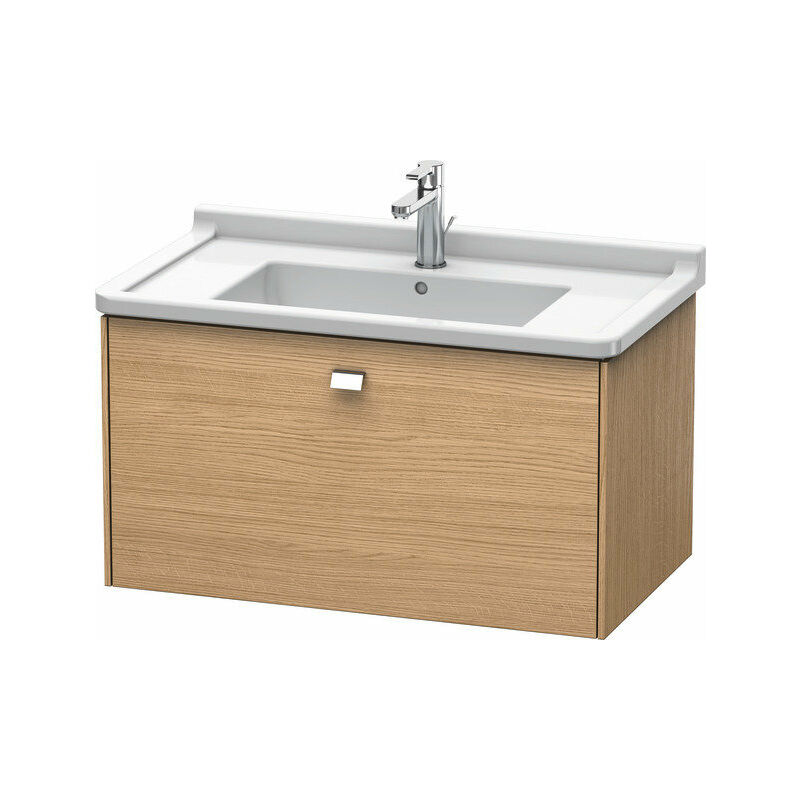 

Duravit Brioso Neceser de pared 82,0 x 46,9 cm, 1 extraíble, para lavabo Starck 3 030480, Color (frente/cuerpo): Roble europeo, mango cromado