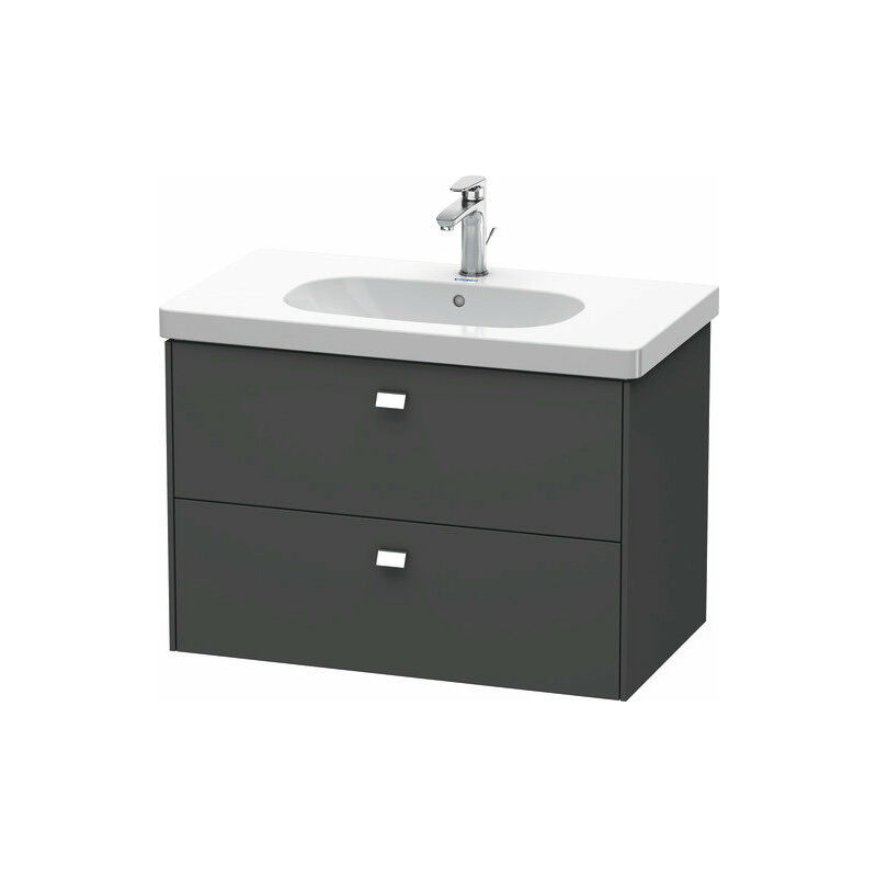 

Duravit Brioso Neceser de pared 82,0 x 46,9 cm, con 2 cajones, incl. hueco para sifón y delantal, para lavabo D-Código 034285, Color (frente/cuerpo):