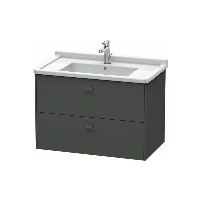 

Duravit Brioso Neceser de pared 82,0 x 46,9 cm, con 2 cajones, incl. hueco para sifón y delantal, para lavabo Starck 3 030480, Color (frente/cuerpo):