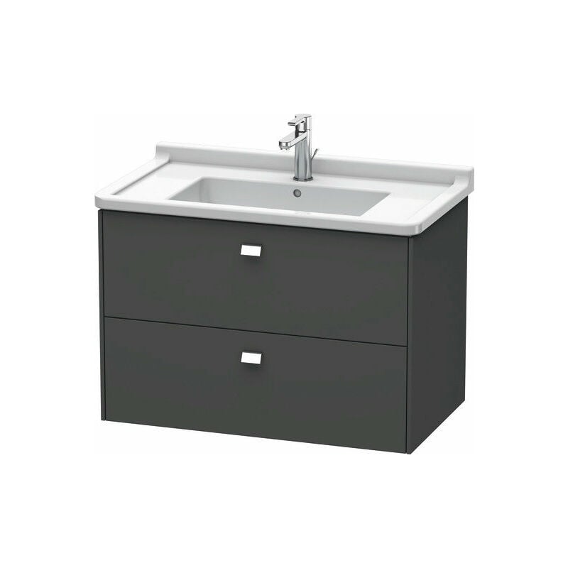 

Duravit Brioso Neceser de pared 82,0 x 46,9 cm, con 2 cajones, incl. hueco para sifón y delantal, para lavabo Starck 3 030480, Color (frente/cuerpo):