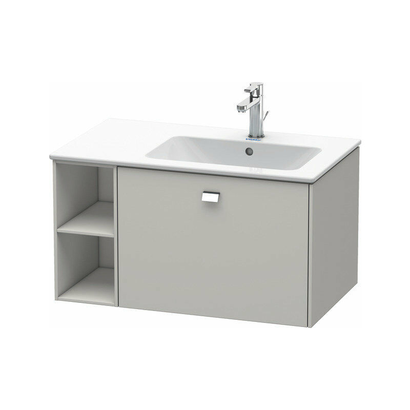 

Duravit Brioso Neceser de pared 82,0 x 47,9 cm, 1 extraíble, estantería lateral, lavabo a la derecha, para lavabo ME by Starck 234683, Color