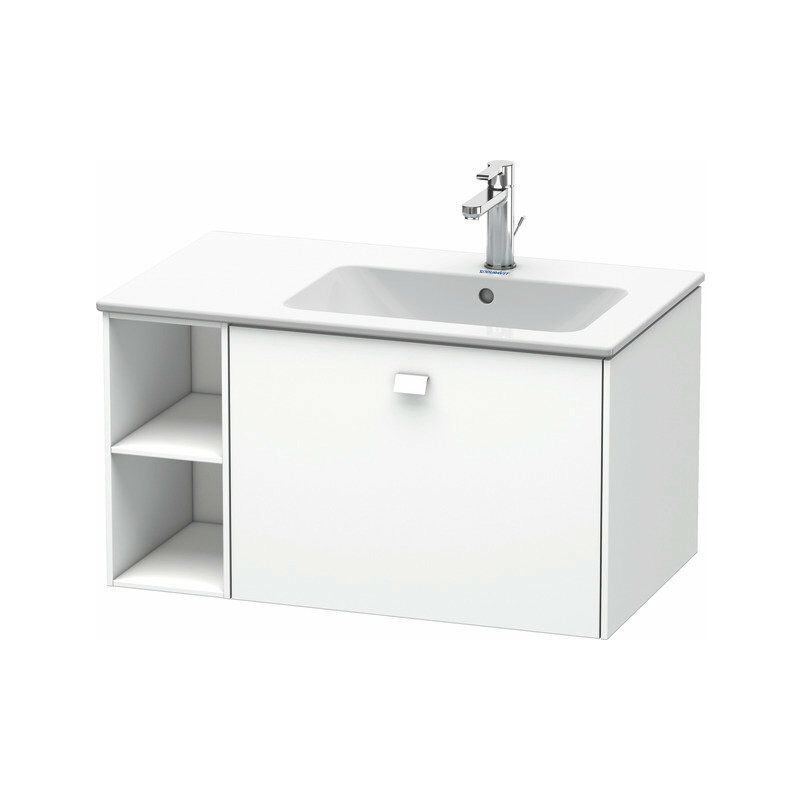 

Duravit Brioso Neceser de pared 82,0 x 47,9 cm, 1 extraíble, estantería lateral, lavabo a la derecha, para lavabo ME by Starck 234683, Color