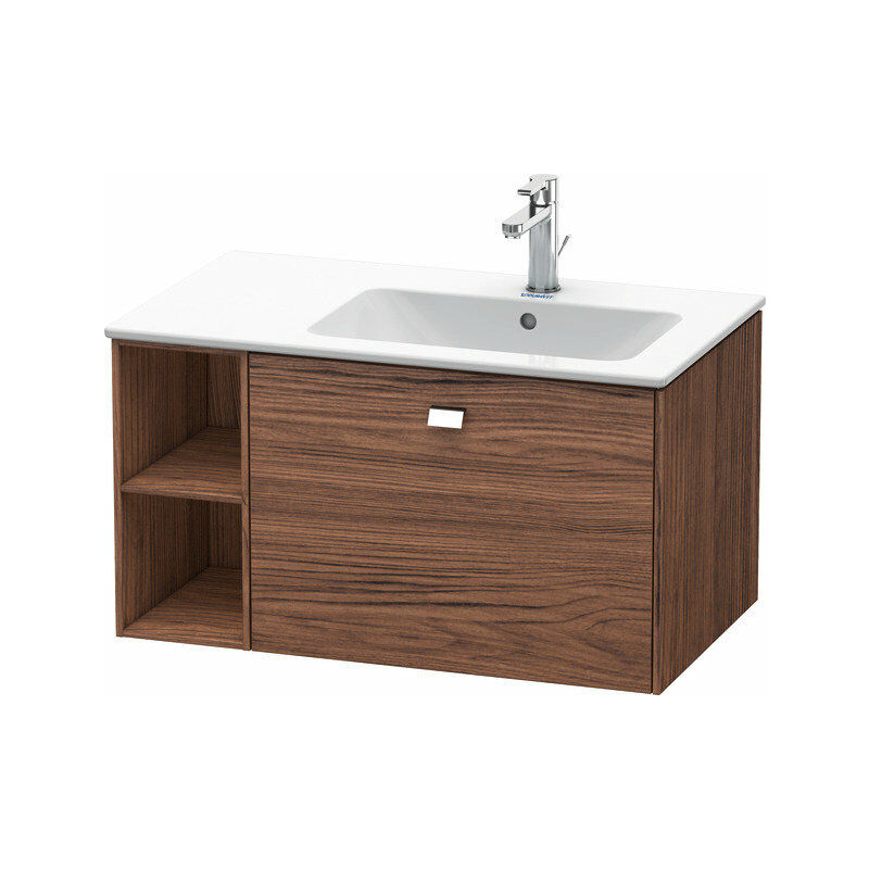 

Duravit Brioso Neceser de pared 82,0 x 47,9 cm, 1 extraíble, estantería lateral, lavabo a la derecha, para lavabo ME by Starck 234683, Color