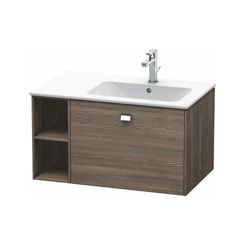 

Duravit Brioso Neceser de pared 82,0 x 47,9 cm, 1 extraíble, estantería lateral, lavabo a la derecha, para lavabo ME by Starck 234683, Color