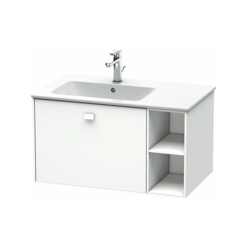 

Duravit Brioso Neceser de pared 82,0 x 47,9 cm, 1 extraíble, estantería lateral, lavabo a la izquierda, para lavabo ME by Starck 234583, Color