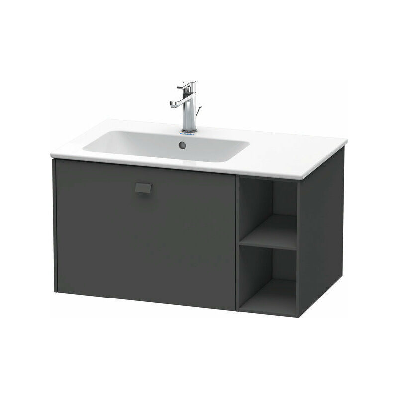

Duravit Brioso Neceser de pared 82,0 x 47,9 cm, 1 extraíble, estantería lateral, lavabo a la izquierda, para lavabo ME by Starck 234583, Color