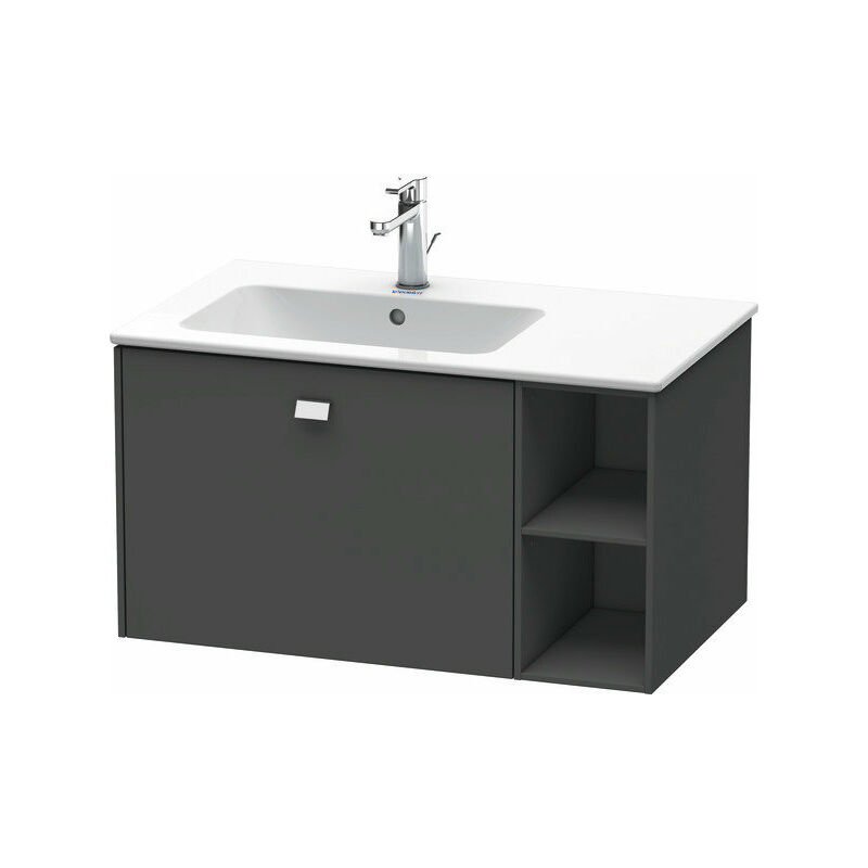 

Duravit Brioso Neceser de pared 82,0 x 47,9 cm, 1 extraíble, estantería lateral, lavabo a la izquierda, para lavabo ME by Starck 234583, Color