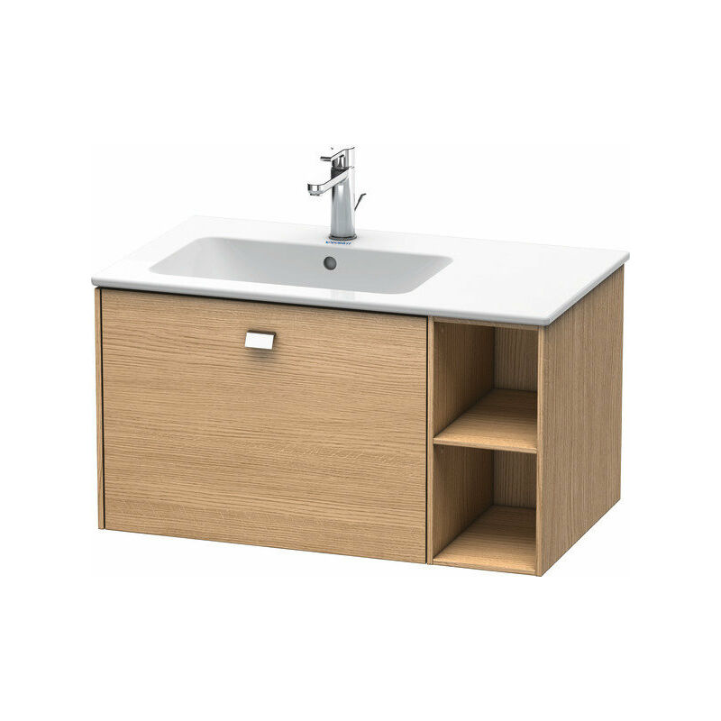 

Duravit Brioso Neceser de pared 82,0 x 47,9 cm, 1 extraíble, estantería lateral, lavabo a la izquierda, para lavabo ME by Starck 234583, Color