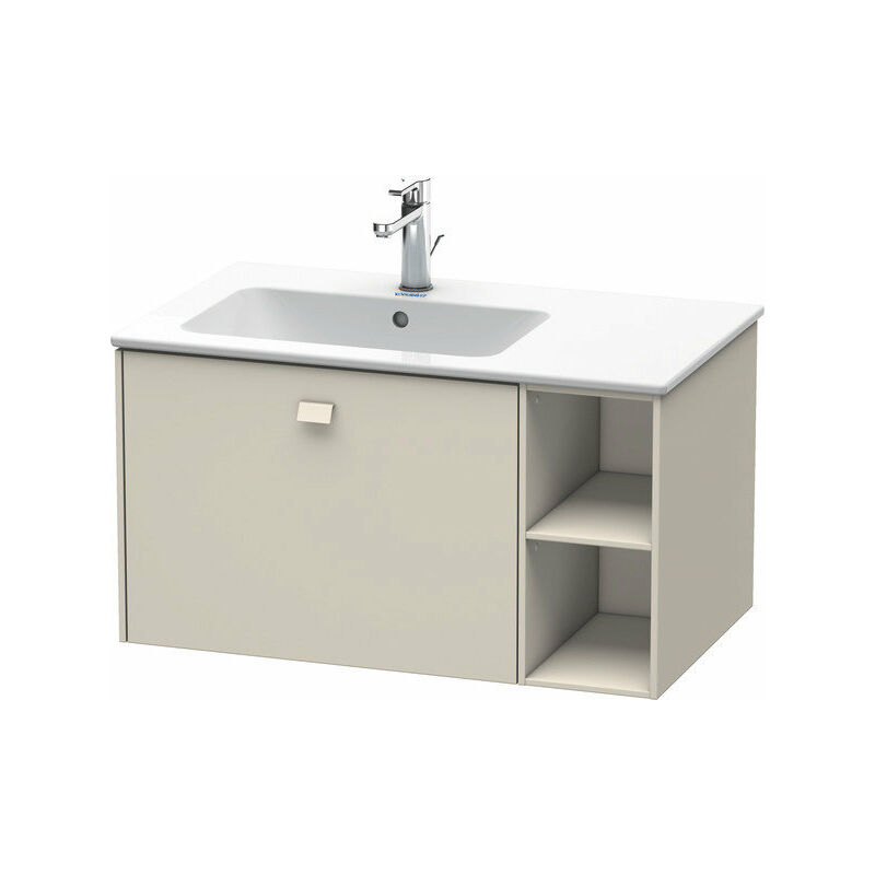 

Duravit Brioso Neceser de pared 82,0 x 47,9 cm, 1 extraíble, estantería lateral, lavabo a la izquierda, para lavabo ME by Starck 234583, Color