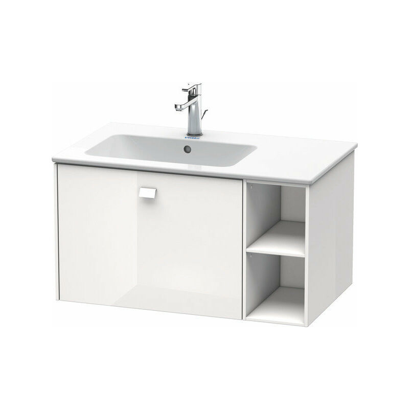 

Duravit Brioso Neceser de pared 82,0 x 47,9 cm, 1 extraíble, estantería lateral, lavabo a la izquierda, para lavabo ME by Starck 234583, Color