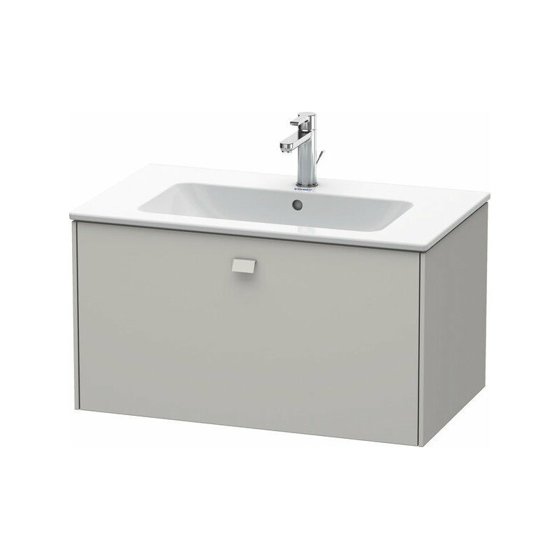 

Duravit Brioso Neceser de pared 82,0 x 47,9 cm, 1 extraíble, para lavabo ME by Starck 233683, Color (frente/cuerpo): Concreto gris mate Decor, Manija
