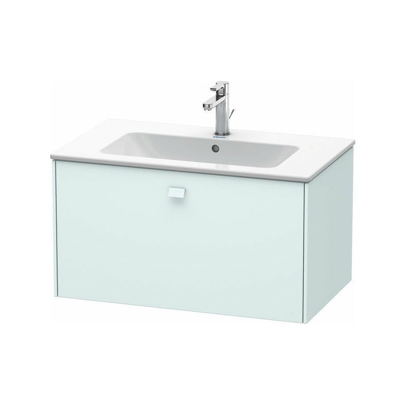 

Duravit Brioso Neceser de pared 82,0 x 47,9 cm, 1 extraíble, para lavabo ME by Starck 233683, Color (frente/cuerpo): Azul claro Decoración mate,