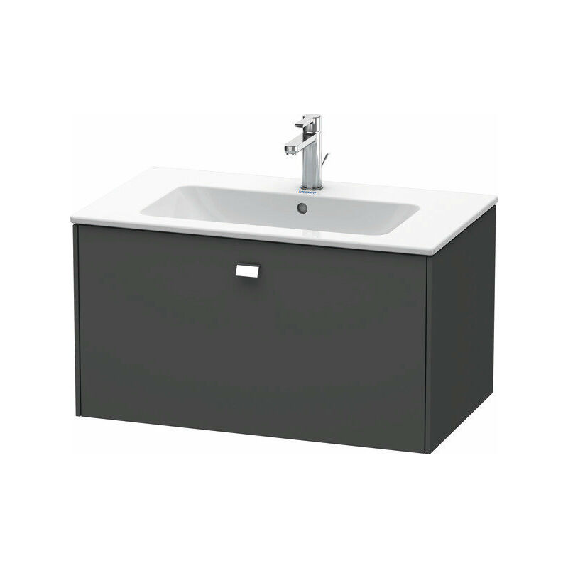 

Duravit Brioso Neceser de pared 82,0 x 47,9 cm, 1 extraíble, para lavabo ME by Starck 233683, Color (frente/cuerpo): Diseño grafito mate, mango