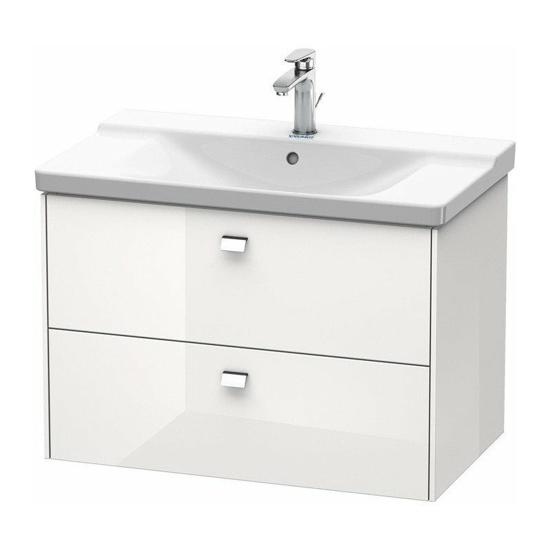 

Duravit - BRIOSO Mueble de baño Griffe cromo 561x820x479mm blanco brillo
