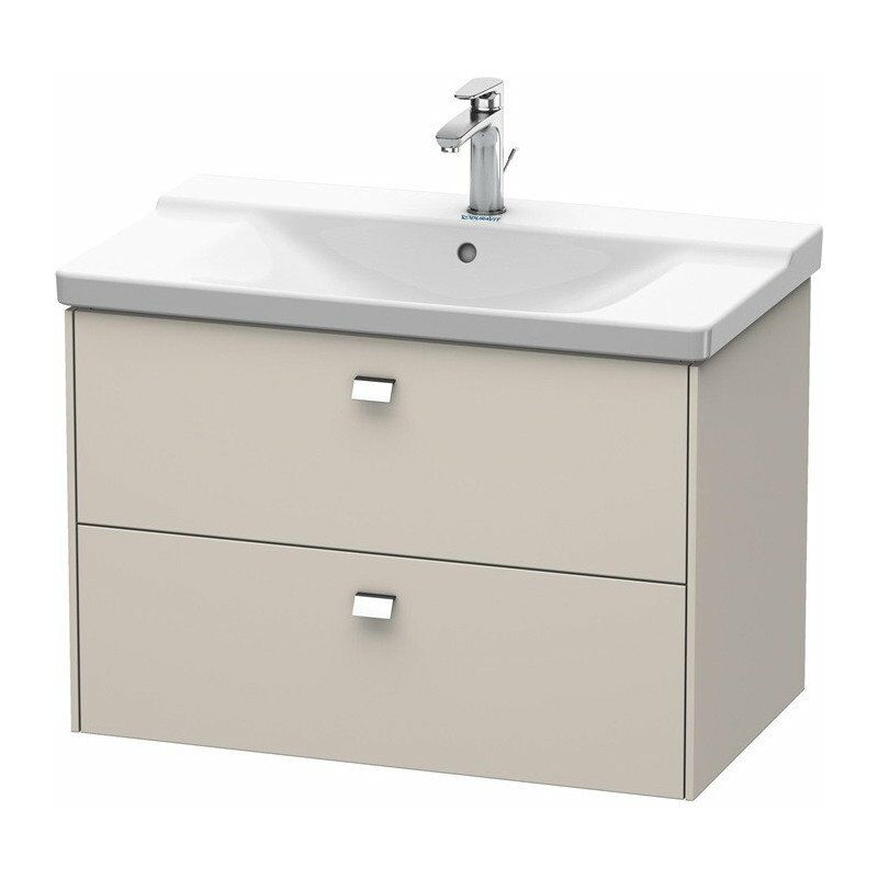 

Duravit - Mueble bajo lavabo BRIOSO tirador cromado 561x820x479mm taupe