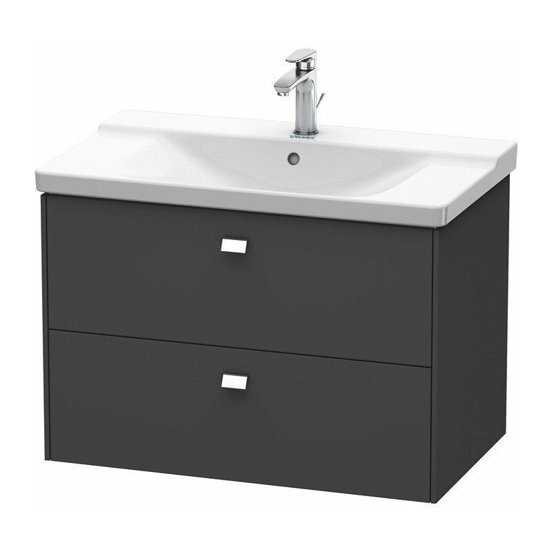 

Duravit - Mueble bajo lavabo BRIOSO tirador cromado 561x820x479mm grafito mate