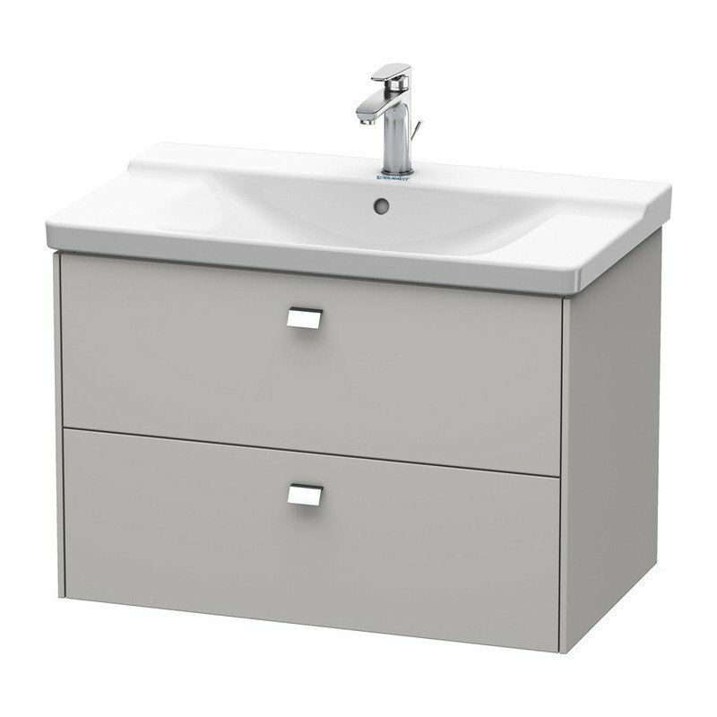 

Duravit - BRIOSO Mueble de baño Griffe cromado 561x820x479mm hormigón