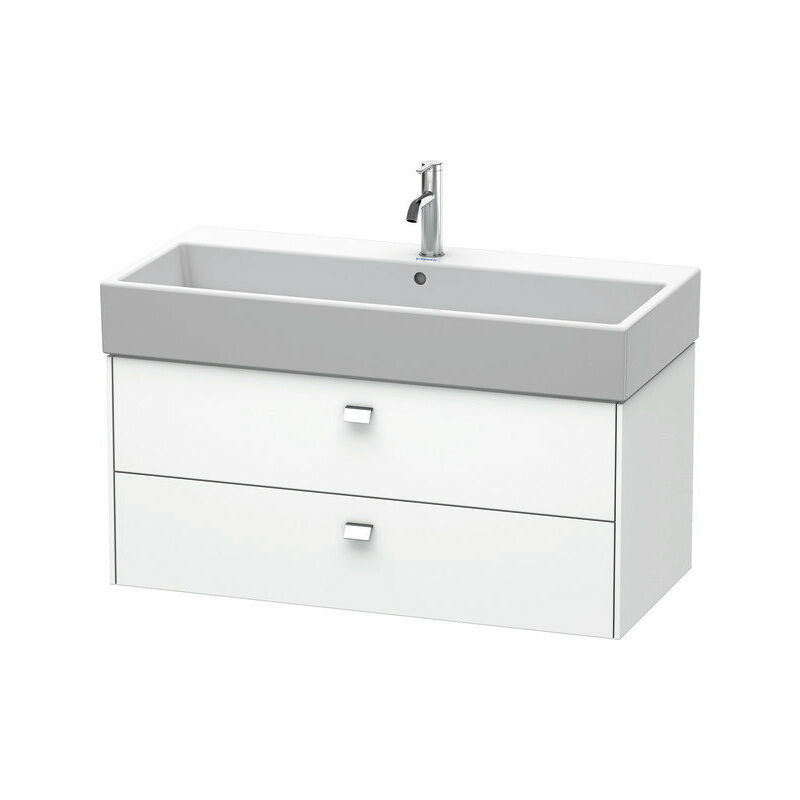 

Duravit Brioso Neceser de pared 98,4 x 45,9 cm, 2 cajones, con sifón y delantal, para lavabo Vero Air 235010, Color (frente/cuerpo): Decoración